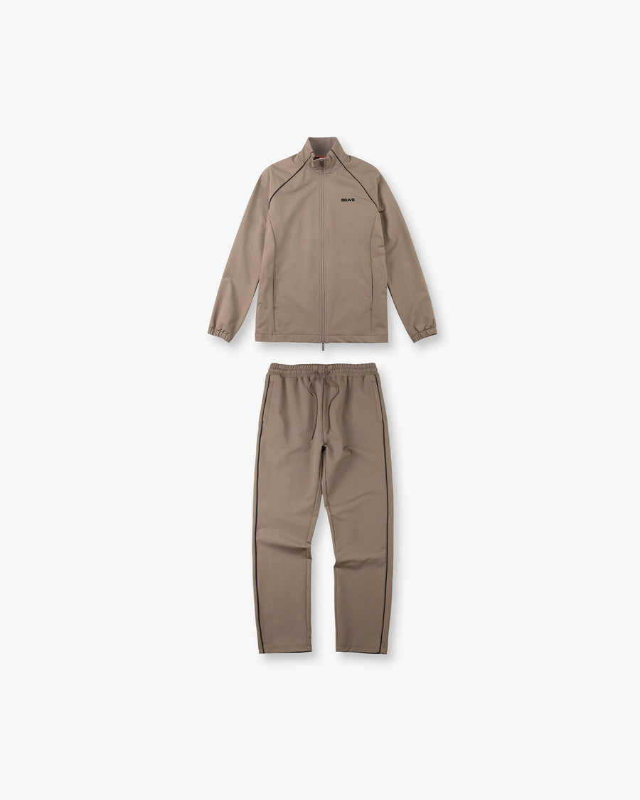 Funnel-Neck Zip Track Set