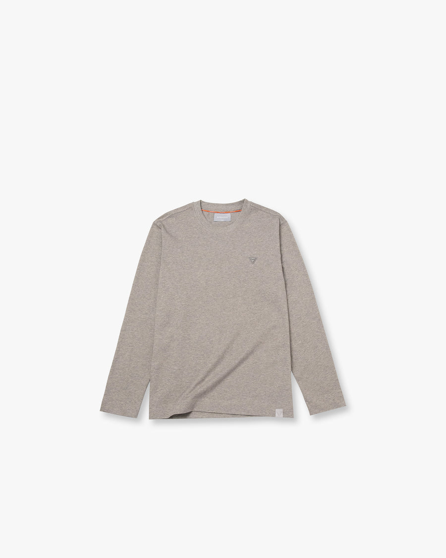 Crew-Neck Long-Sleeved Top