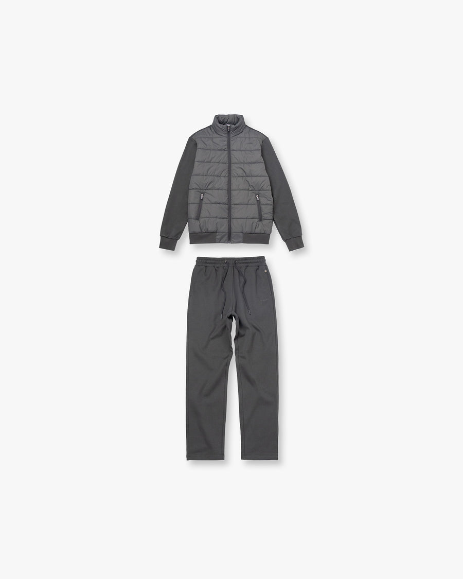 Hybrid Puffer Knit Track Set