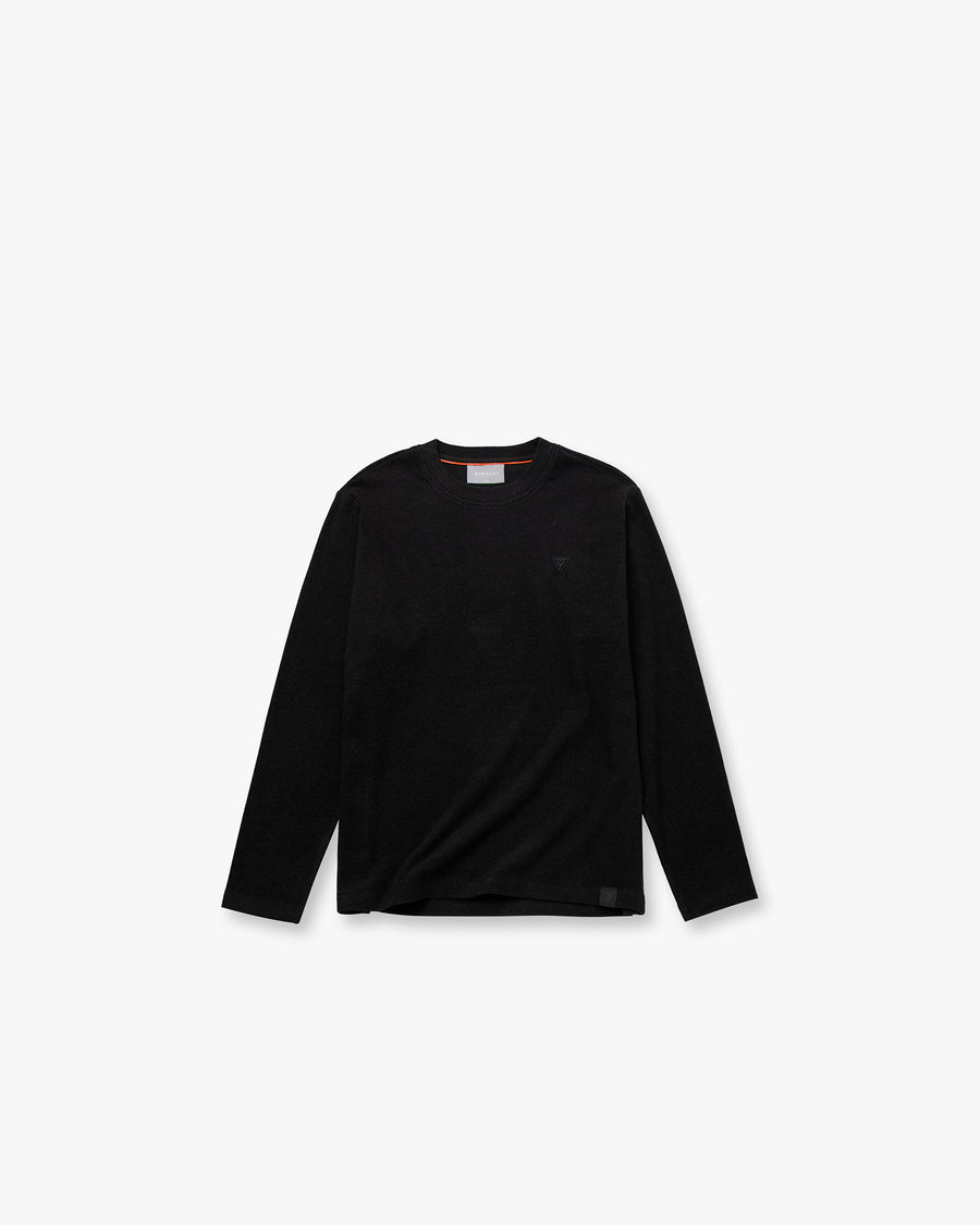 Crew-Neck Long Sleeve Top