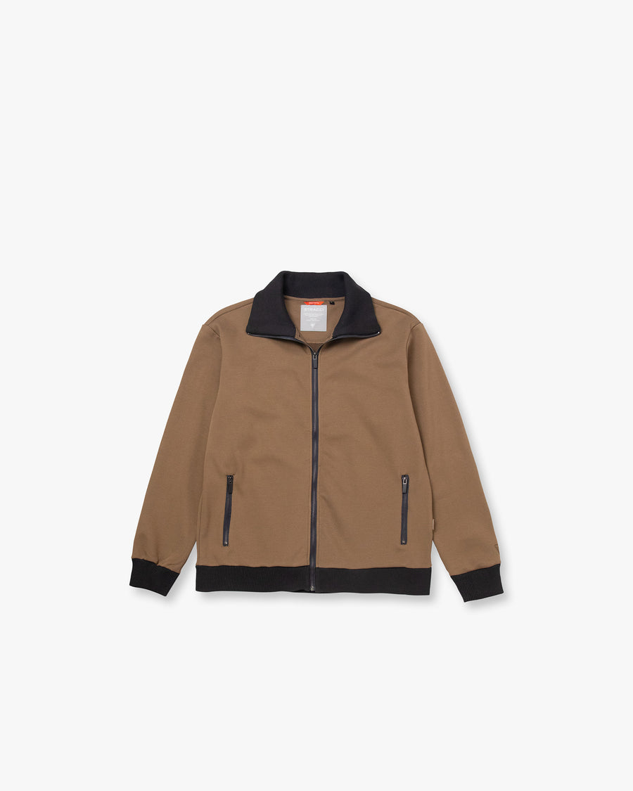 Zip-Up Knitted Jacket