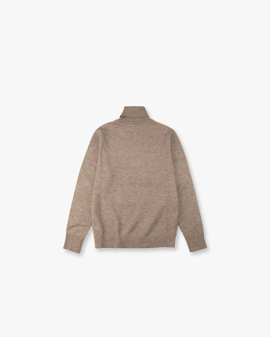 Cashmere-Blend Turtleneck