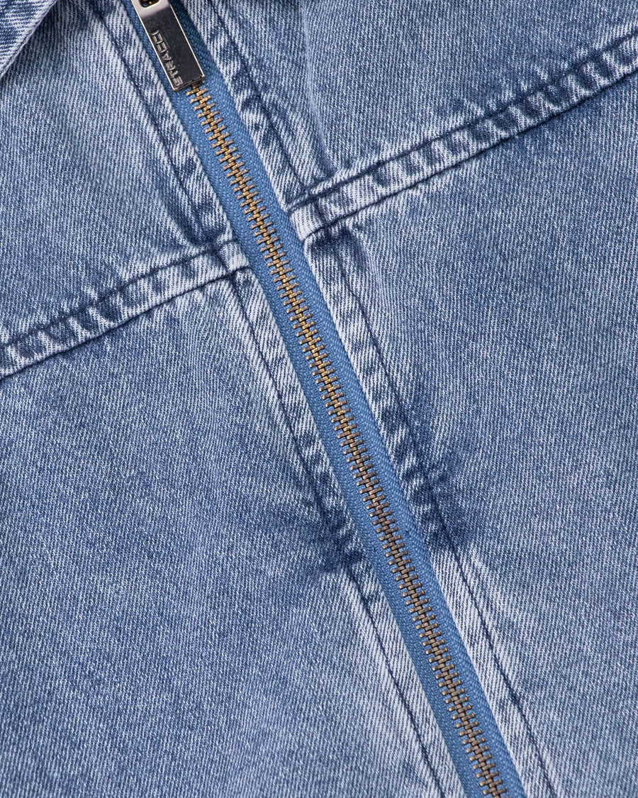 Denim Zip Overshirt