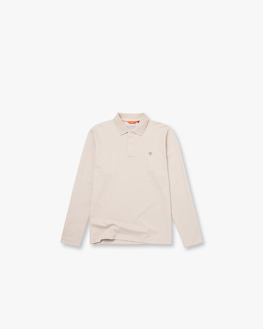 Long-Sleeved Polo Shirt