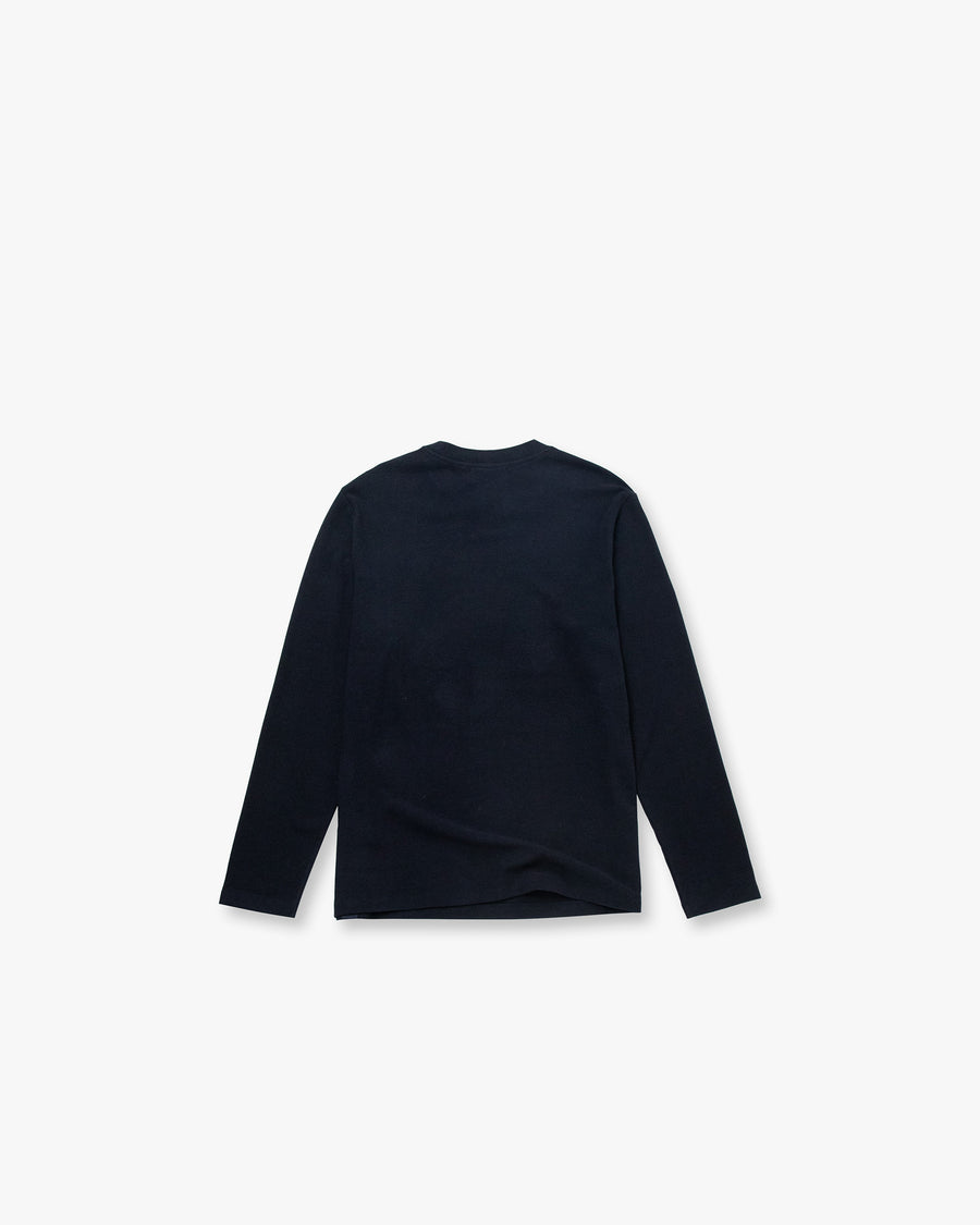 Crew-Neck Long Sleeve Top
