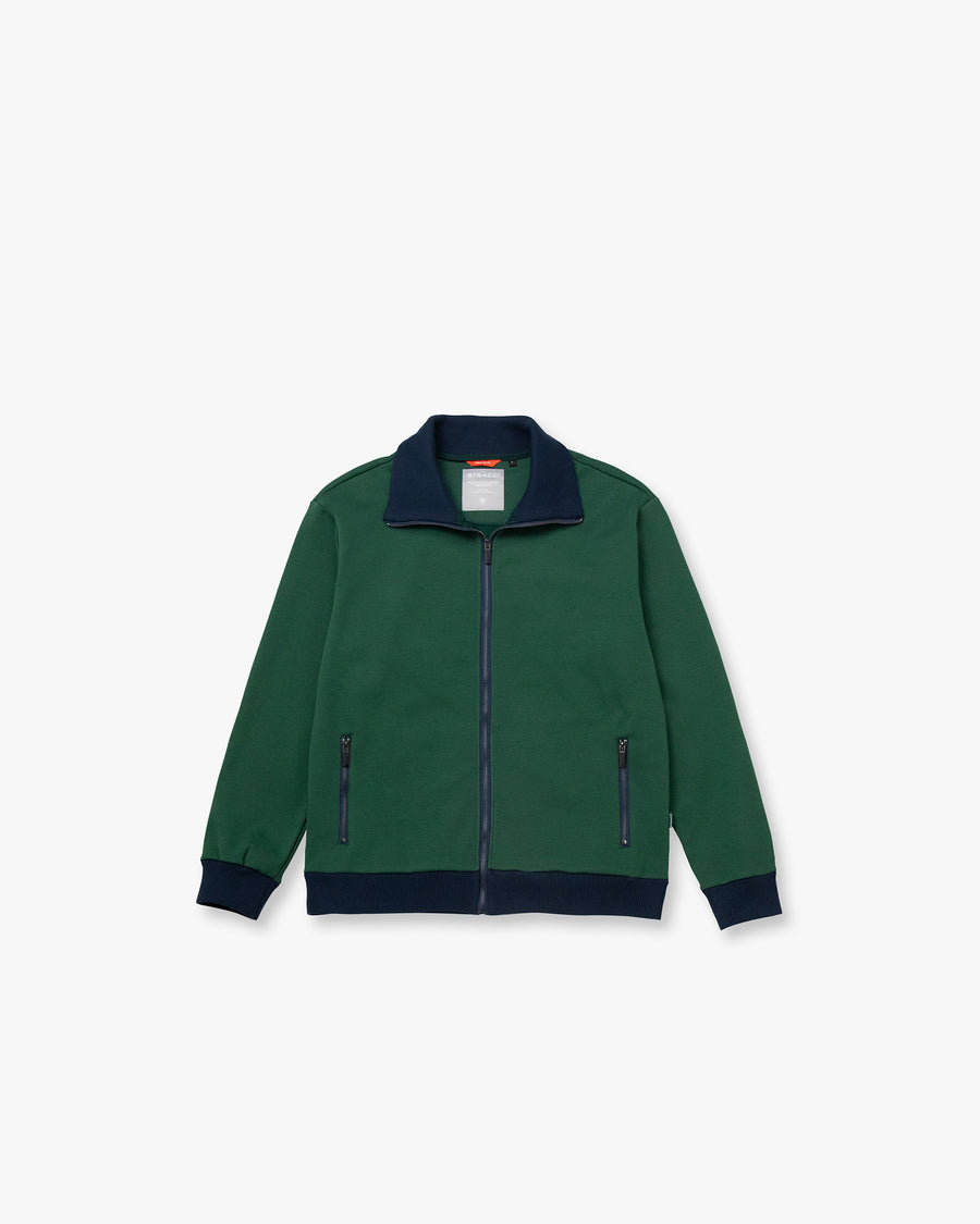 Zip-Up Knitted Jacket