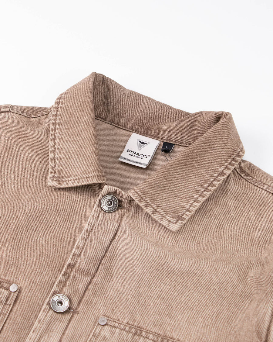 Horse Embroidered Denim Jacket