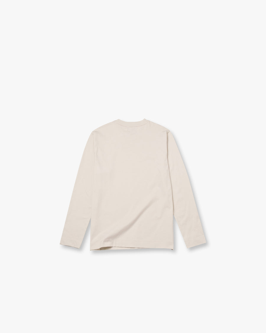 Crew-Neck Long-Sleeved Top