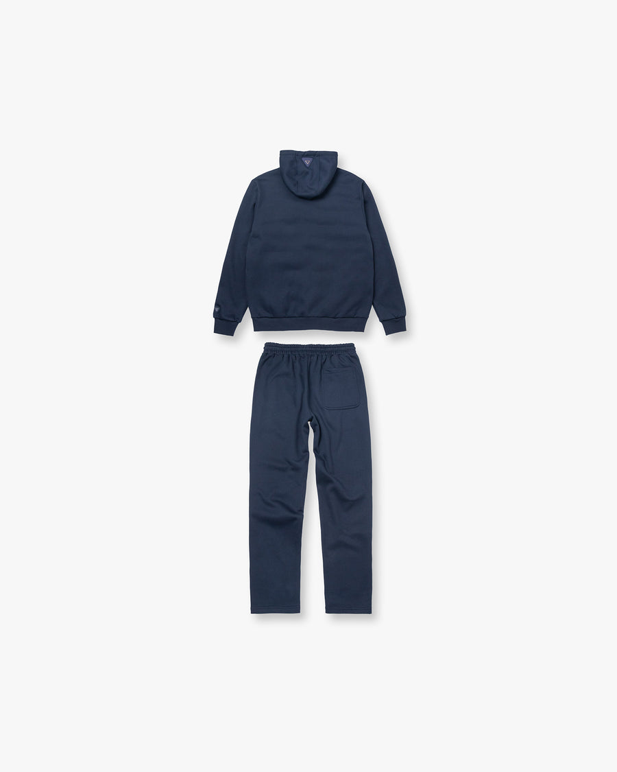 Hybrid Puffer Hoodie Track Set