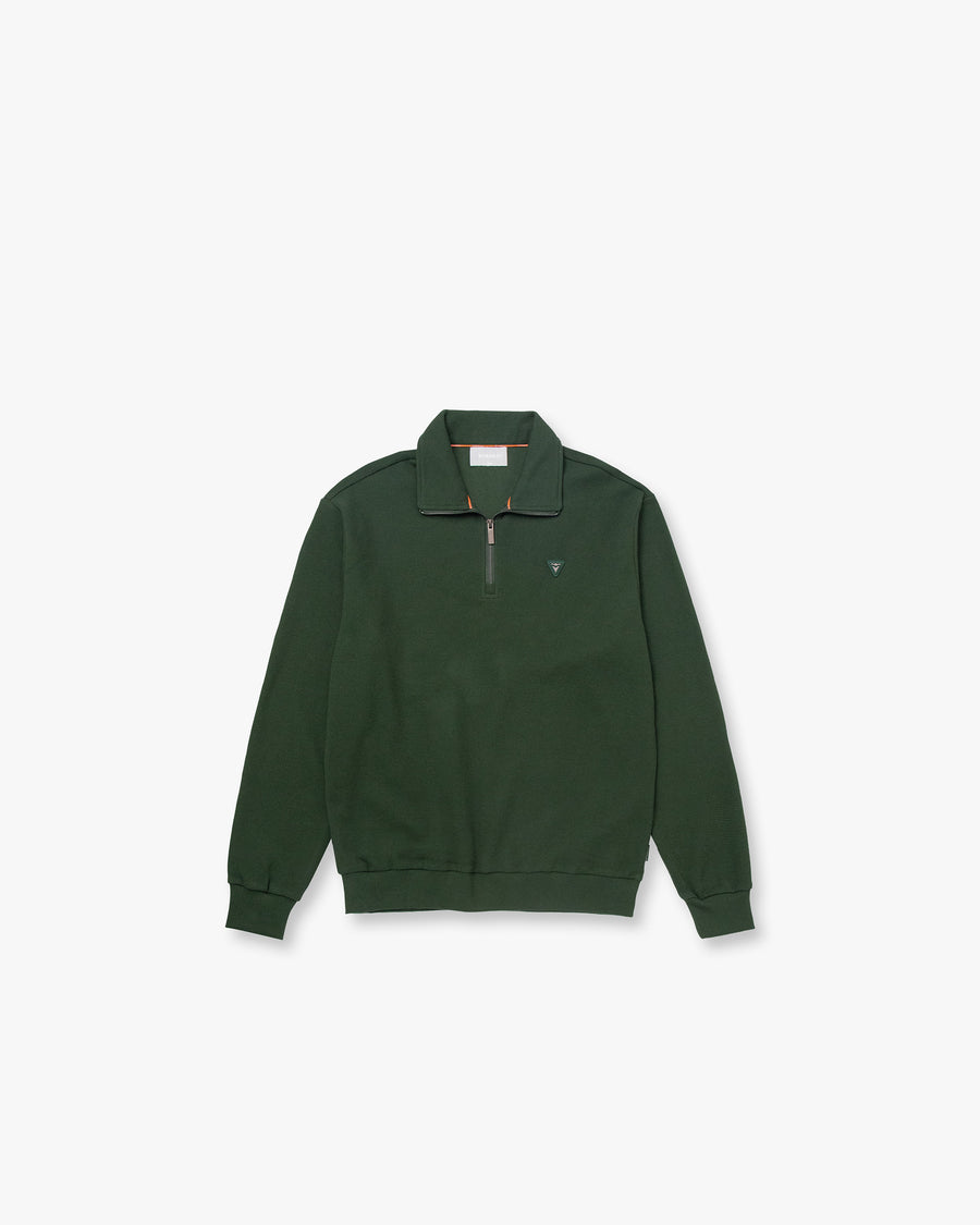 Core Quarter-Zip Minimal Sweatshirt