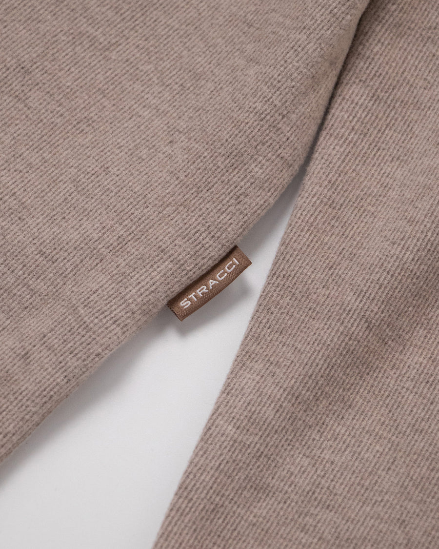 Crew-Neck Long Sleeve Top