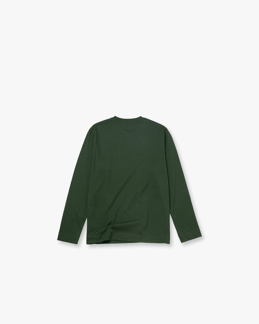 Crew-Neck Long-Sleeved Top